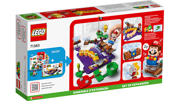 Wiggler mario lego top
